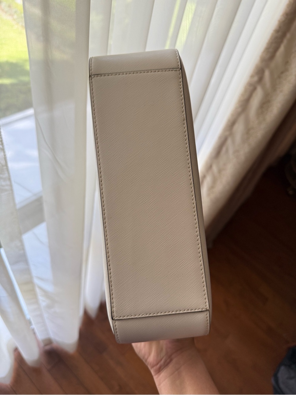 kate spade Perry Shoulder Bag - White Saffiano Leather Gold Hardware - Picture 3 of 6